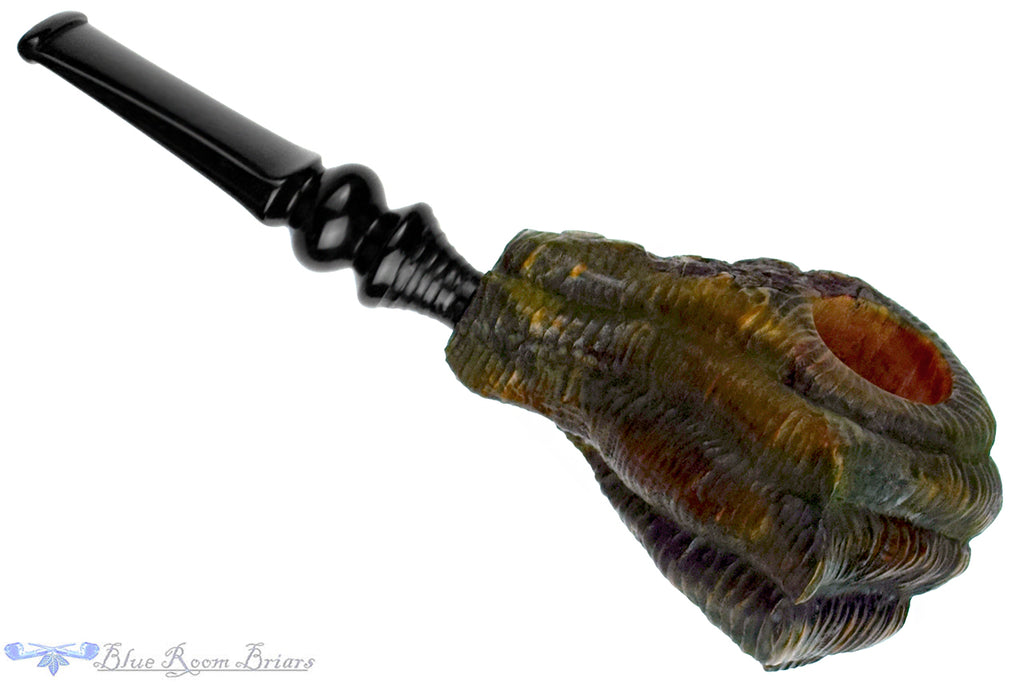Blue Room Briars is proud to present this Justin Parker H.P. Lovecraft Themed Shoggoth UNSMOKED Estate Pipe