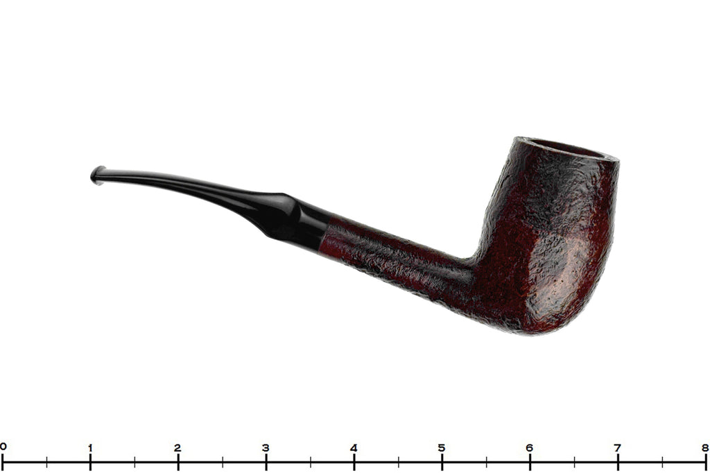 Blue Room Briars is proud to present this Bari Senior 457 Bent Sandblast Rhodesian Sitter Estate Pipe