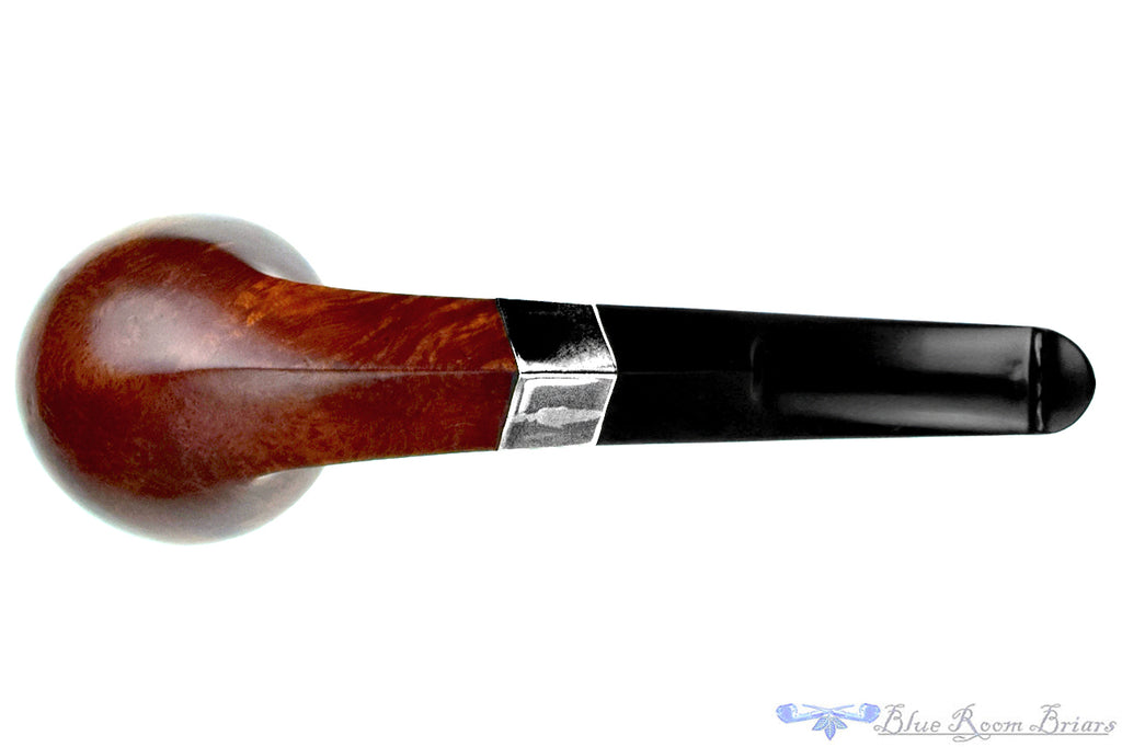 Blue Room Briar is proud to present this Shamrock (Peterson) 30S Bent Bulldog with Nickel and P-Lip Estate Pipe