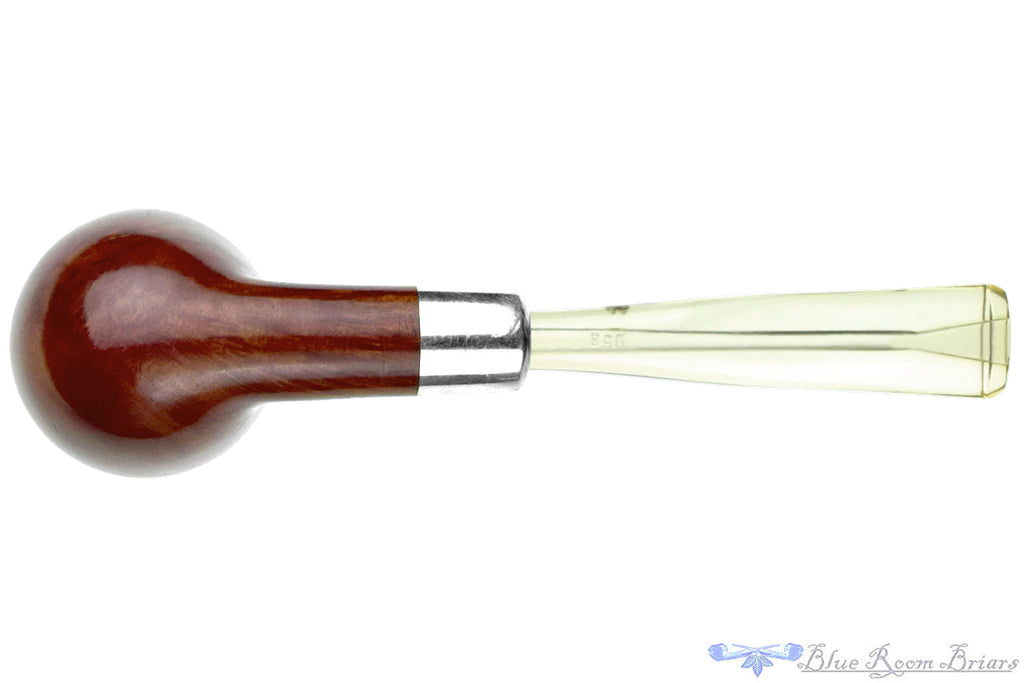 Blue Room Briars is proud to present this Kaywoodie Standard 050B Rhodesian with Aluminum and Military Mount UNSMOKED Estate Pipe