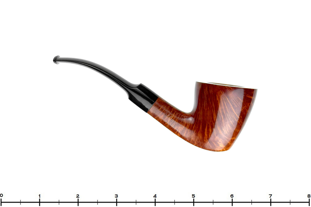 Blue Room Briars is proud to present this Danish Sovereign (Stanwell) 320 Bent Wide Dublin Estate Pipe