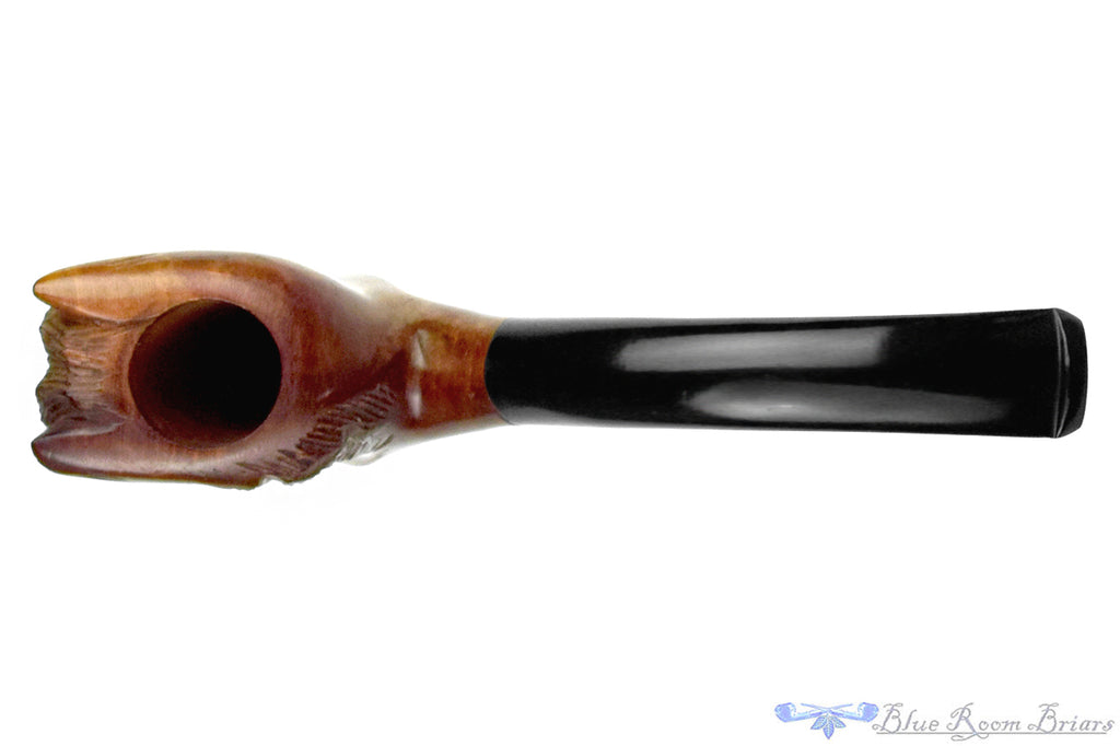 Blue Room Briars is proud to present this Italian Bent Horse Figural UNSMOKED Estate Pipe