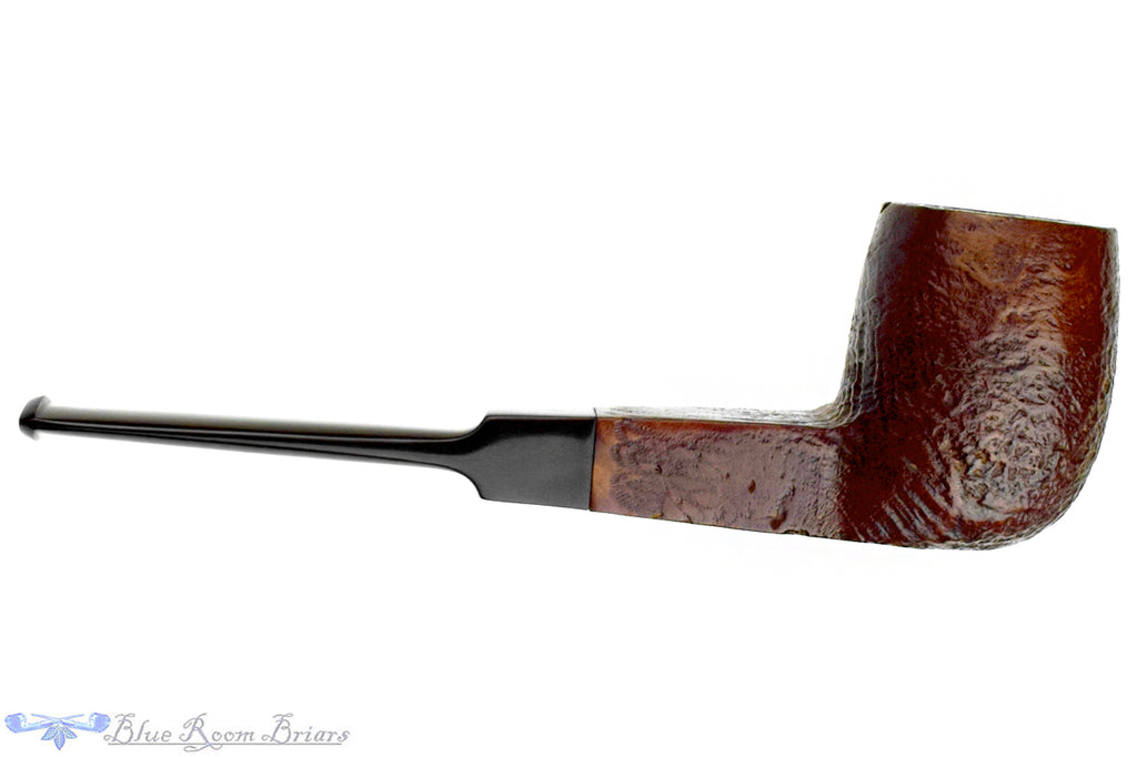 Blue Room Briars is Proud to present this GBD Prehistoric 9489 (Pre-Cadogan) Sandblast Billiard with Square Shank Sitter Estate Pipe
