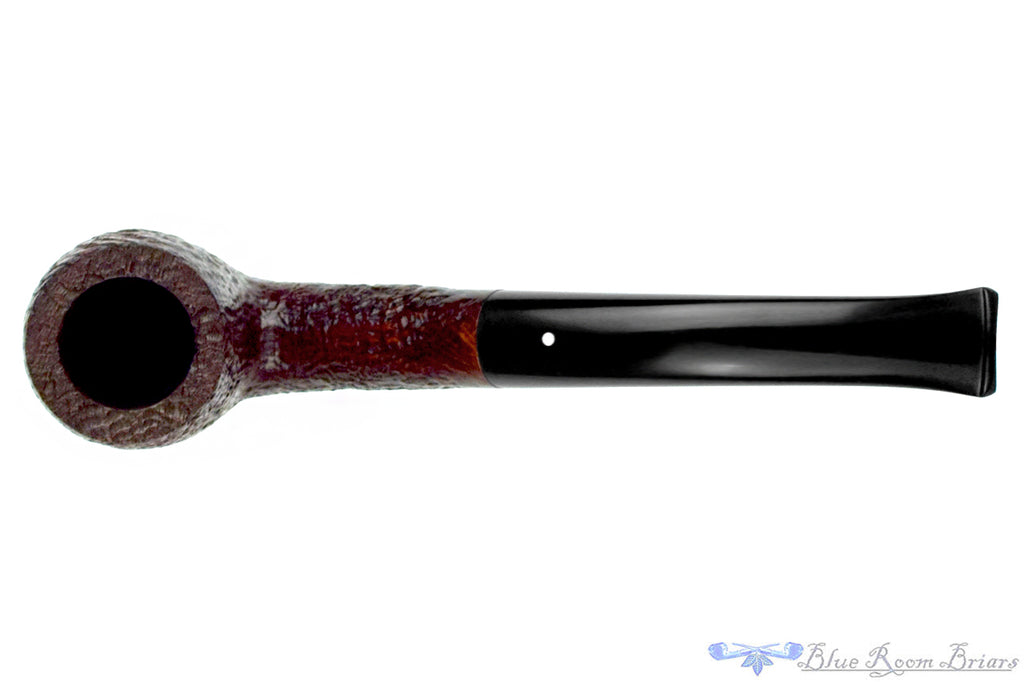 Blue Room Briar is proud to present this Dunhill Shell 120 (Early 1970s Make) Sandblast Bent Billiard Estate Pipe
