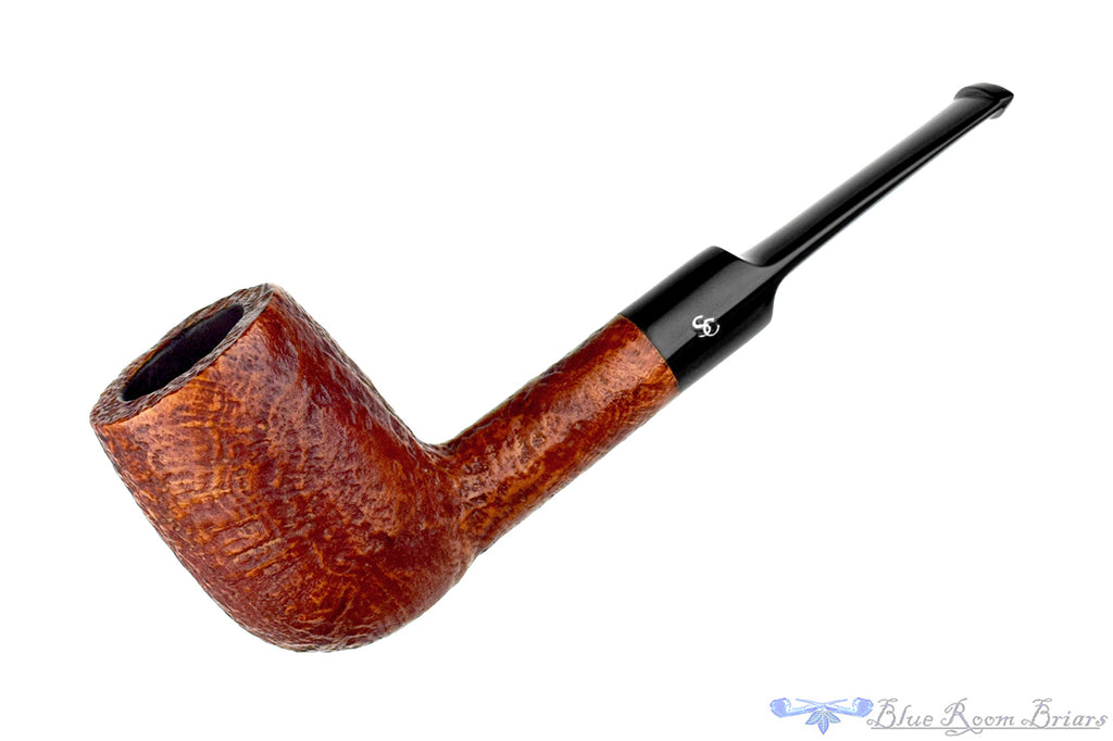 Scandia 753 Sandblast Billiard Sitter UNSMOKED Estate Pipe