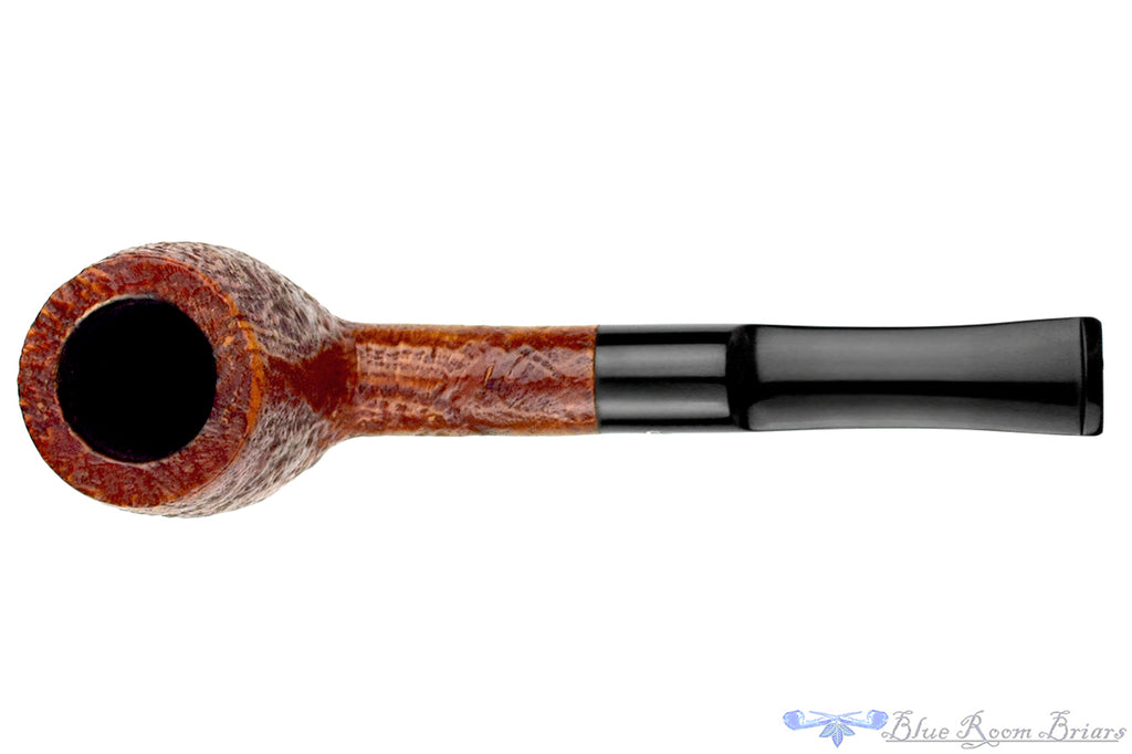 Blue Room Briars is proud to present this Scandia 753 Sandblast Billiard Sitter UNSMOKED Estate Pipe