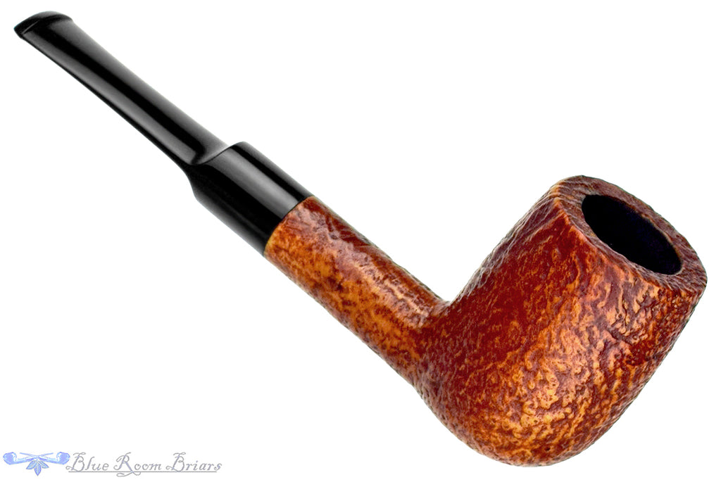 Blue Room Briars is proud to present this Scandia 753 Sandblast Billiard Sitter UNSMOKED Estate Pipe