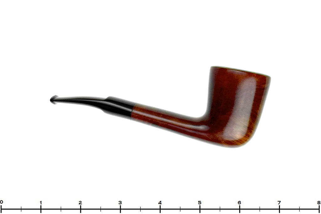 Georg Jensen Granat 44 Bent Dublin with Long Oval Shank Estate Pipe