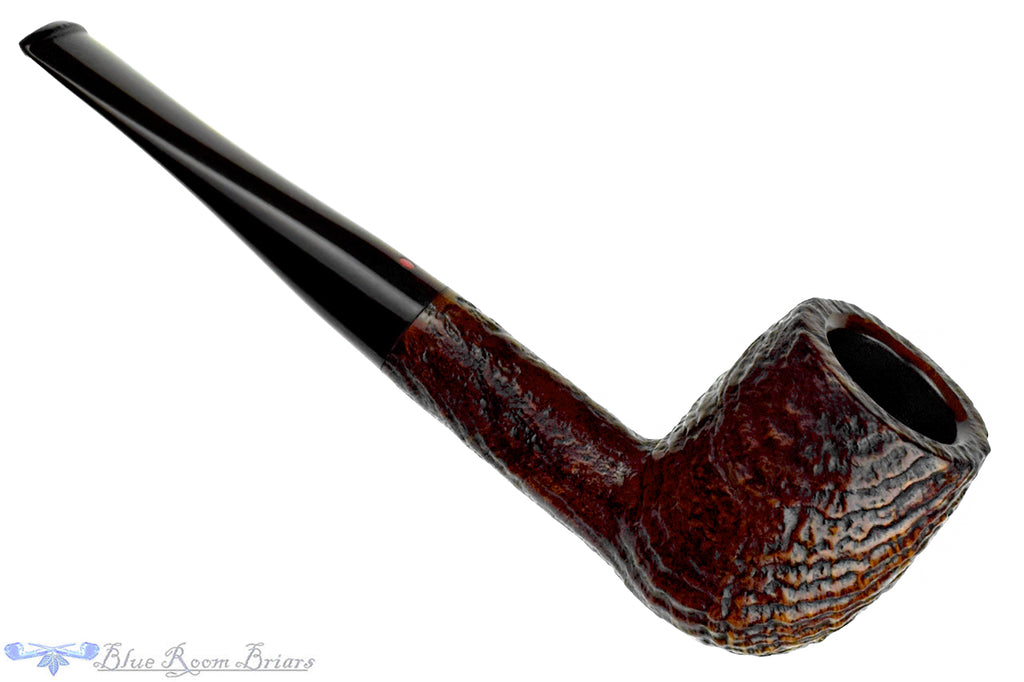 Blue Room Briars is proud to present this Barbic (Bartlett & Bickley) 185 Sandblast Billiard Sitter Estate Pipe