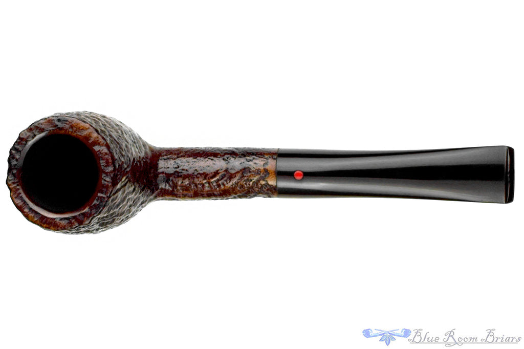 Blue Room Briars is proud to present this Barbic (Bartlett & Bickley) 185 Sandblast Billiard Sitter Estate Pipe