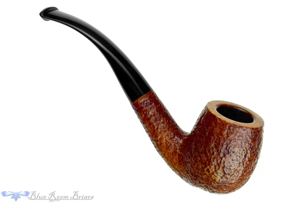 Blue Room Briars is proud to present this Savinelli Oscar Aged Briar 601 Rusticated Bent Billiard Estate Pipe
