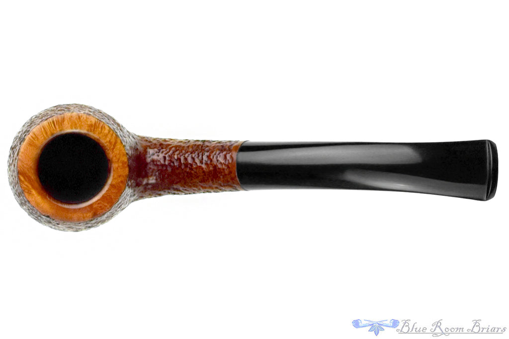 Blue Room Briars is proud to present this Savinelli Oscar Aged Briar 601 Rusticated Bent Billiard Estate Pipe