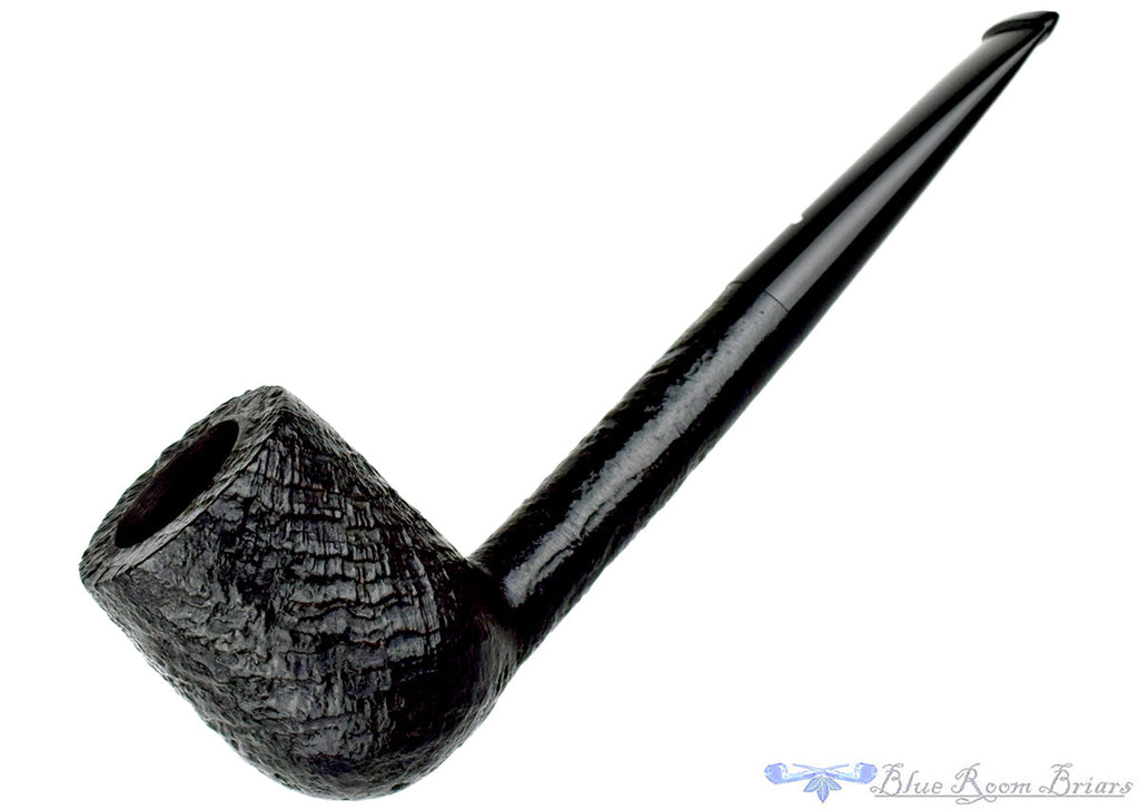 Dunhill Shell 61101 (1981 Make) Sandblast Billiard Sitter Estate Pipe