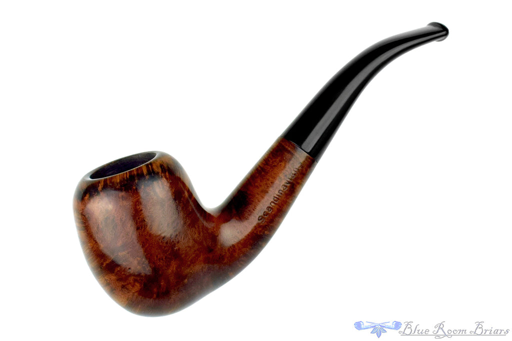 Nørding Scandinavian Bent Apple Estate Pipe