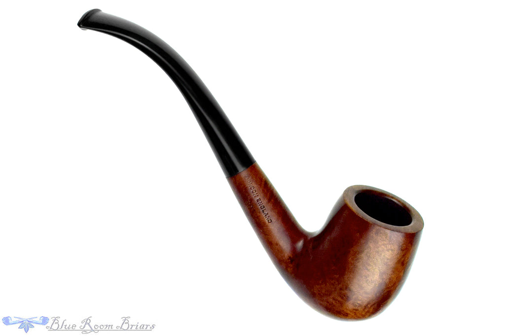 Blue Room Briar is proud to present this BBB Twin Bore 301 Bent Billiard Estate Pipe with Replacement Stem