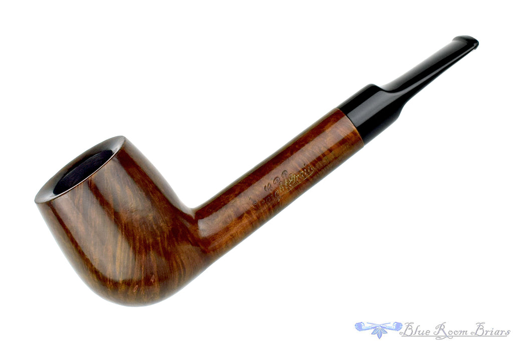 C.B. Perkins Straight Grain Lovat Sitter Estate Pipe
