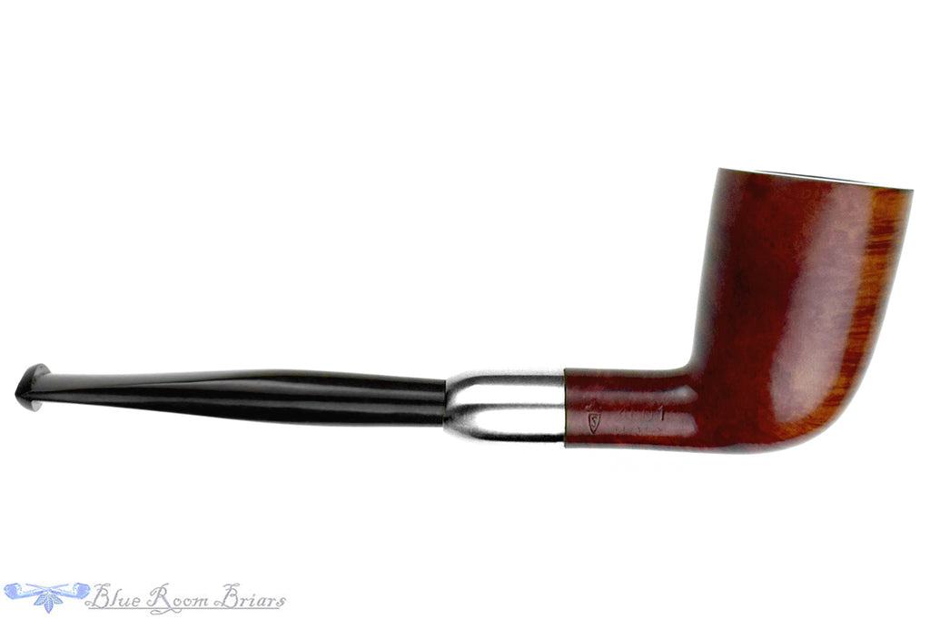 Blue Room Briars is proud to present this Savinelli Punto Oro 4001 Dublin with Silver Estate Pipe with BRB Replacement Military Mount Stem