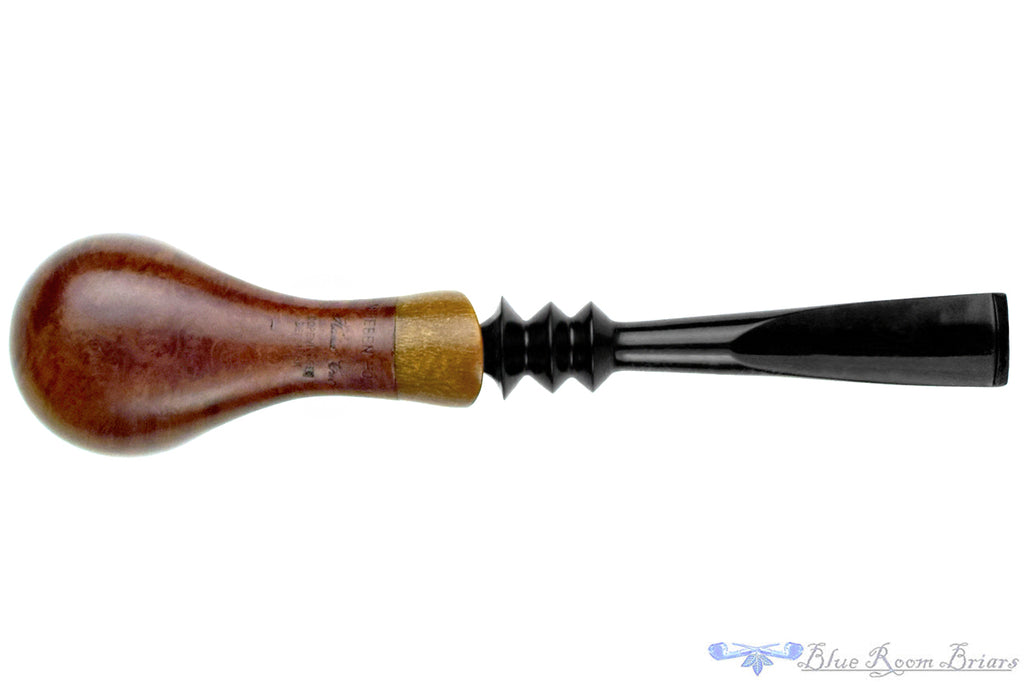 Blue Room Briar is proud to present this Preben Holm Hand Cut 2 Straight Freehand with Plateau Estate Pipe with BRB Replacement Stem