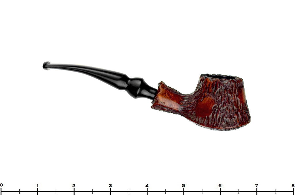 Blue Room Briars is proud to present this Bent Partial Rusticated Volcano with Faux Plateaux Estate Pipe