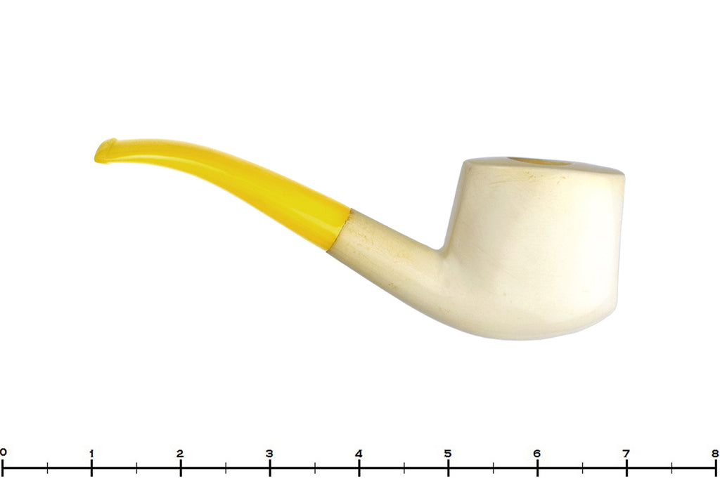 Blue Room Briars is proud to present this Meerschaum Bent Opera UNSMOKED Estate Pipe