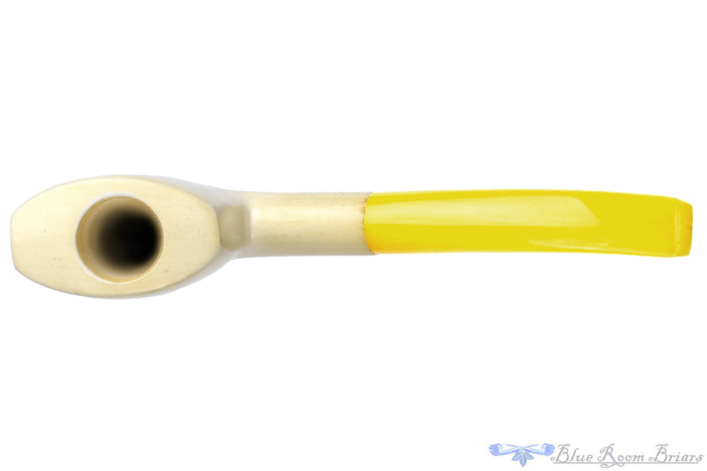 Blue Room Briars is proud to present this Meerschaum Bent Opera UNSMOKED Estate Pipe
