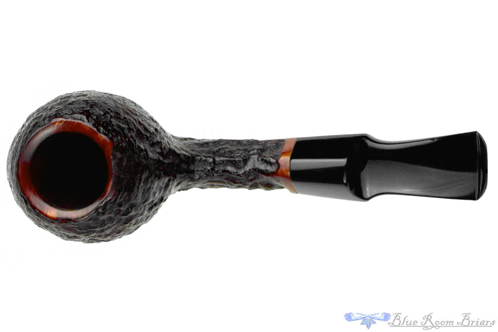 Blue Room Briars is proud to present this Erik Nørding Handmade Sandblast Bent Egg with Panel Shank Estate Pipe