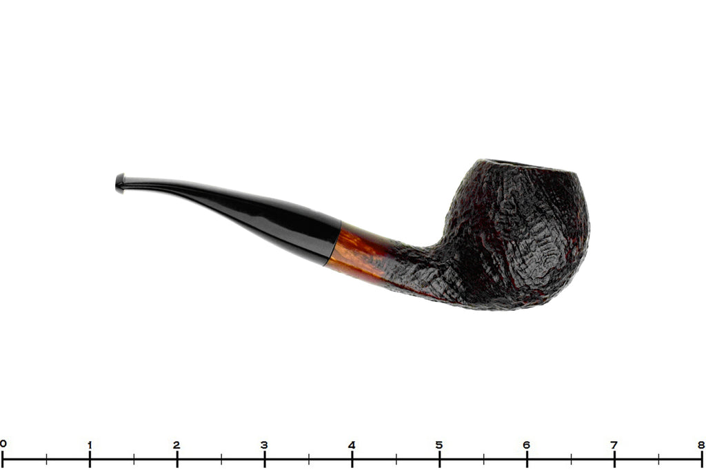 Blue Room Briars is proud to present this Stanwell Vario 182 Partial Sandblast Bent Panel Shank Apple (9mm Filter) Estate Pipe