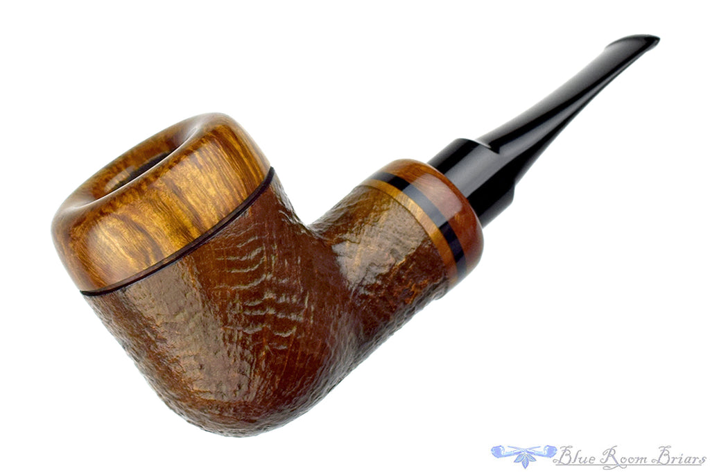 Johny Pipes Sandblast Billiard Calabash