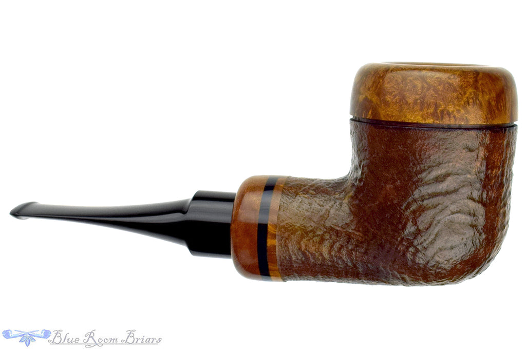 Johny Pipes Sandblast Billiard Calabash