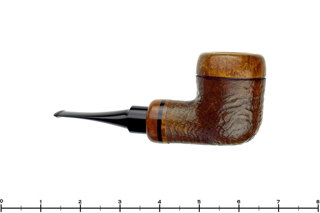 Johny Pipes Sandblast Billiard Calabash