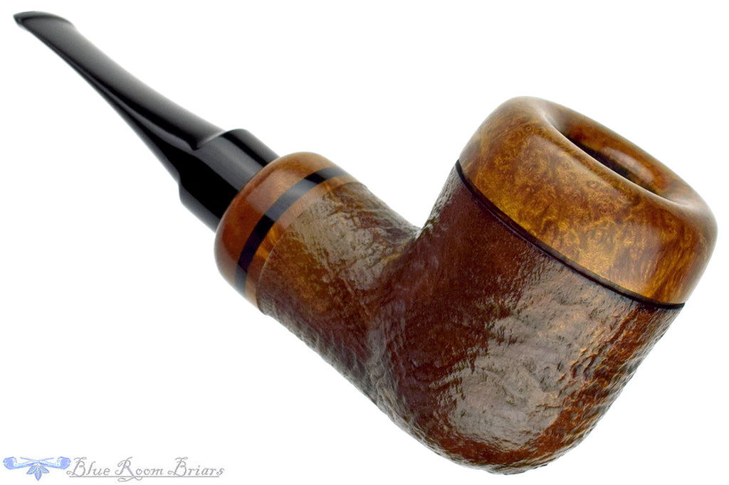 Johny Pipes Sandblast Billiard Calabash