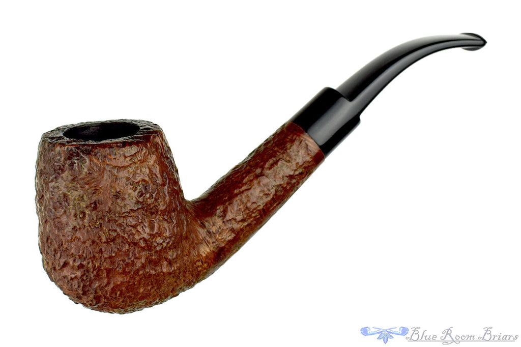 Charatan 1/4 Bent Sandblast Billiard Estate Pipe
