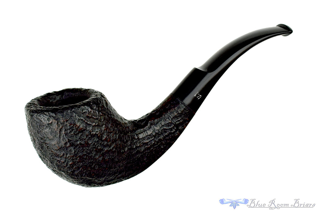 Stanwell Hand Made 22 (Reg. Era) Bent Sandblast Scoop Estate Pipe