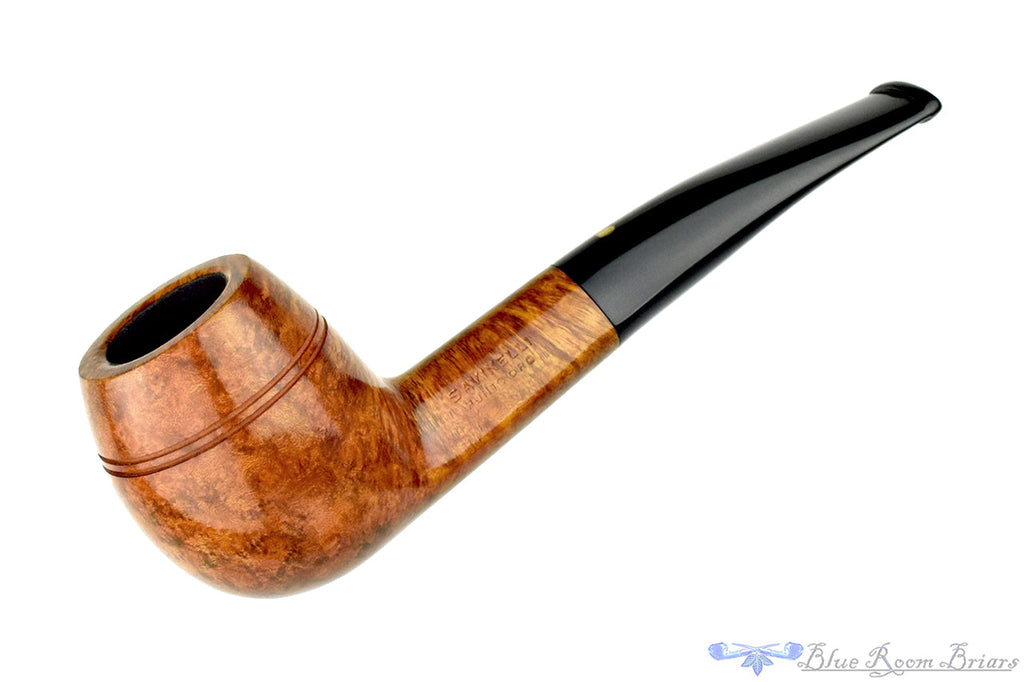 Savinelli Punto Oro 173 Rhodesian (6mm Filter) Sitter UNSMOKED Estate Pipe