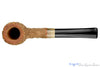 Blue Room Briars is proud to present this Bruno Nuttens Handmade Pipe Natural Rusticated Billiard with Horn