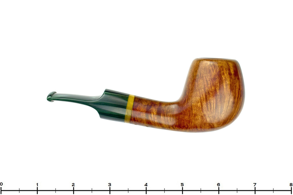 Blue Room Briars is proud to present this Ron Smith Pipe Bent Egg with Acrylic