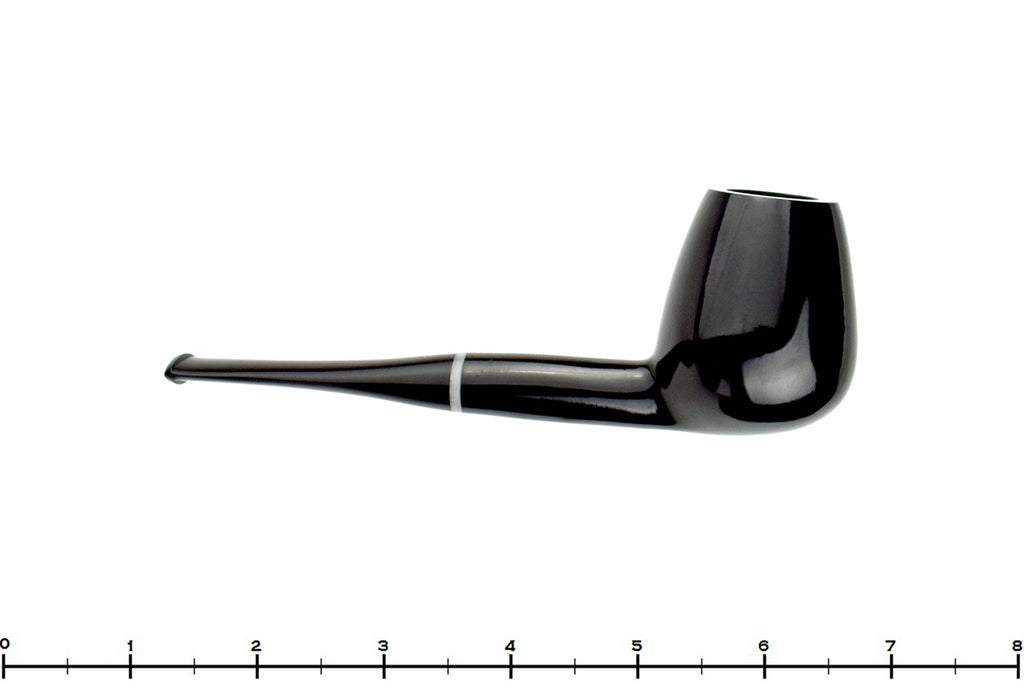 Joh's FM 01 Dress Black Brandy with Acrylic UNSMOKED Estate Pipe