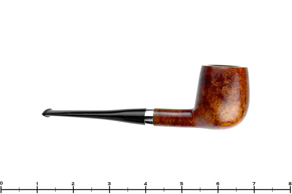 Blue Room Briars is proud to present this Georg Jensen Handmade Billiard with Nickel Estate Pipe