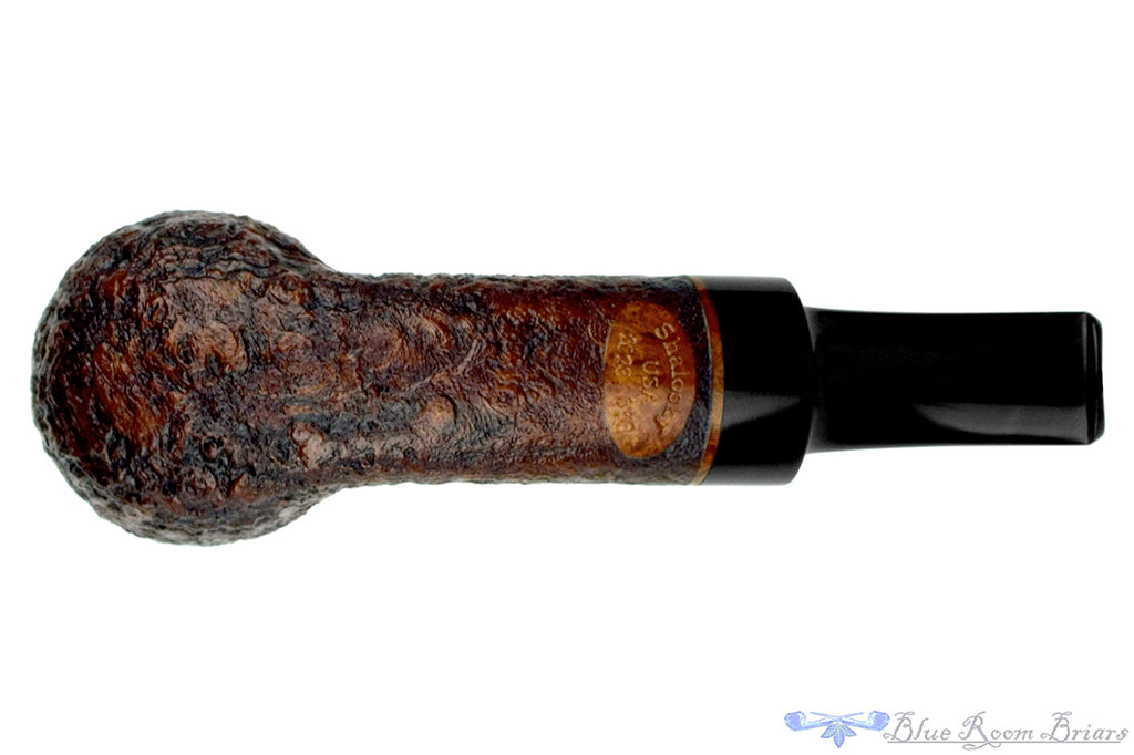 Blue Room Briars is proud to present this Bill Shalosky Pipe 658 Bent Sandblast Pot