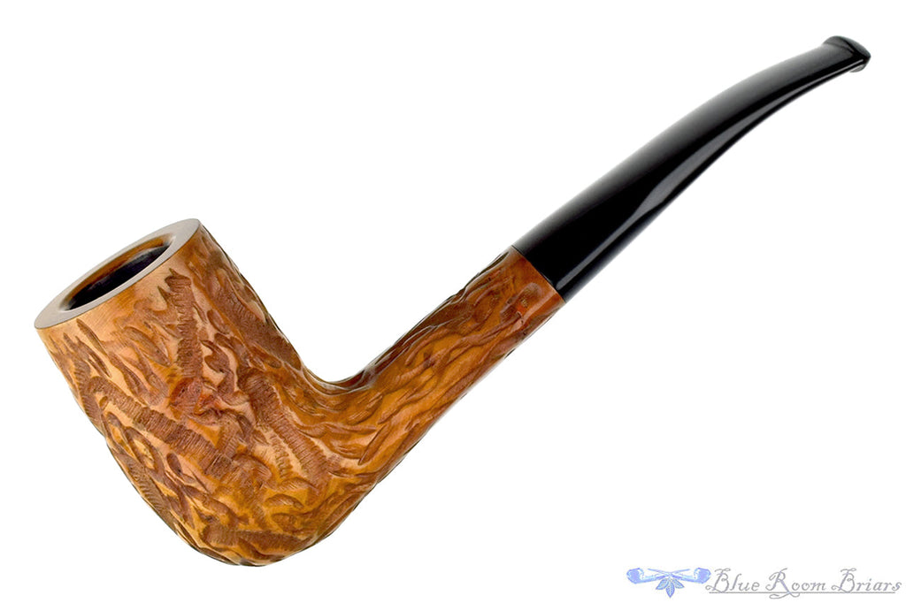 Lorenzo Savona Standard 750 Bent Carved Tall Billiard Estate Pipe