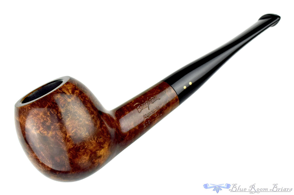 Brigham Algonquin 209 Apple (Rock Maple Filter) Sitter UNSMOKED Estate Pipe
