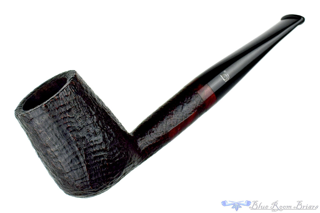 Bjarne Sandblast Billiard (9mm Filter) Estate Pipe