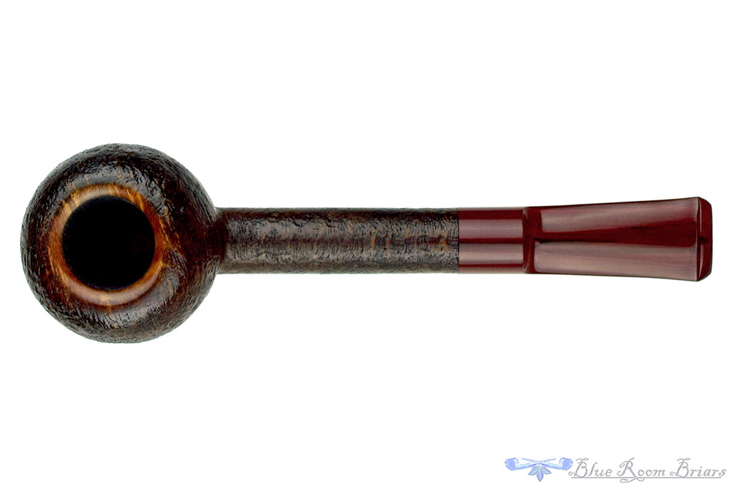 Blue Room Briars is proud to present this H Pipes by Aiden Hesslewood Sandblast Long Shank Tomato with Cumberland