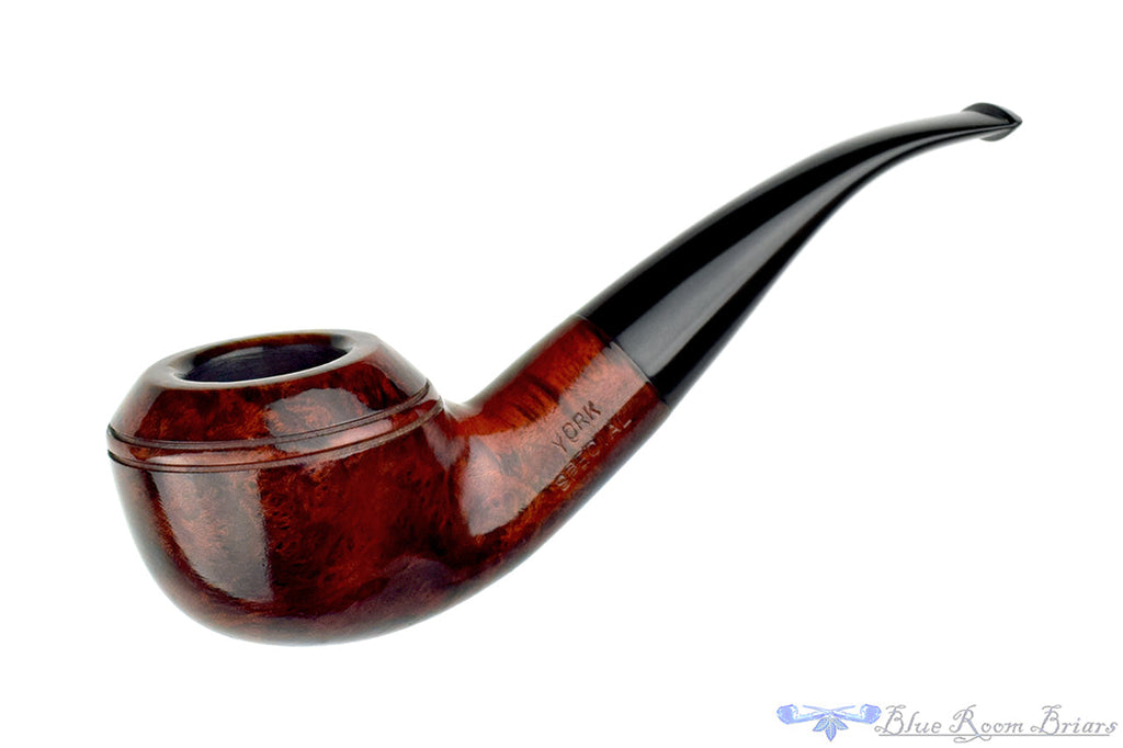 York Special 24 Bent Rhodesian Estate Pipe