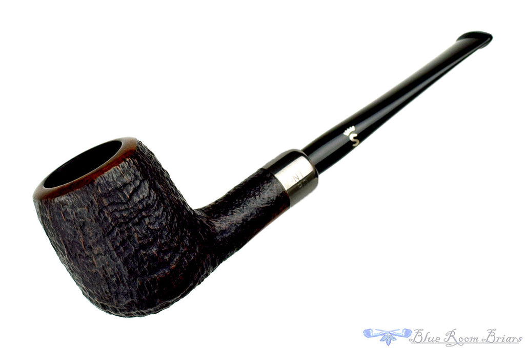Stanwell NR.22 Sandblast Apple with Silver Estate Pipe