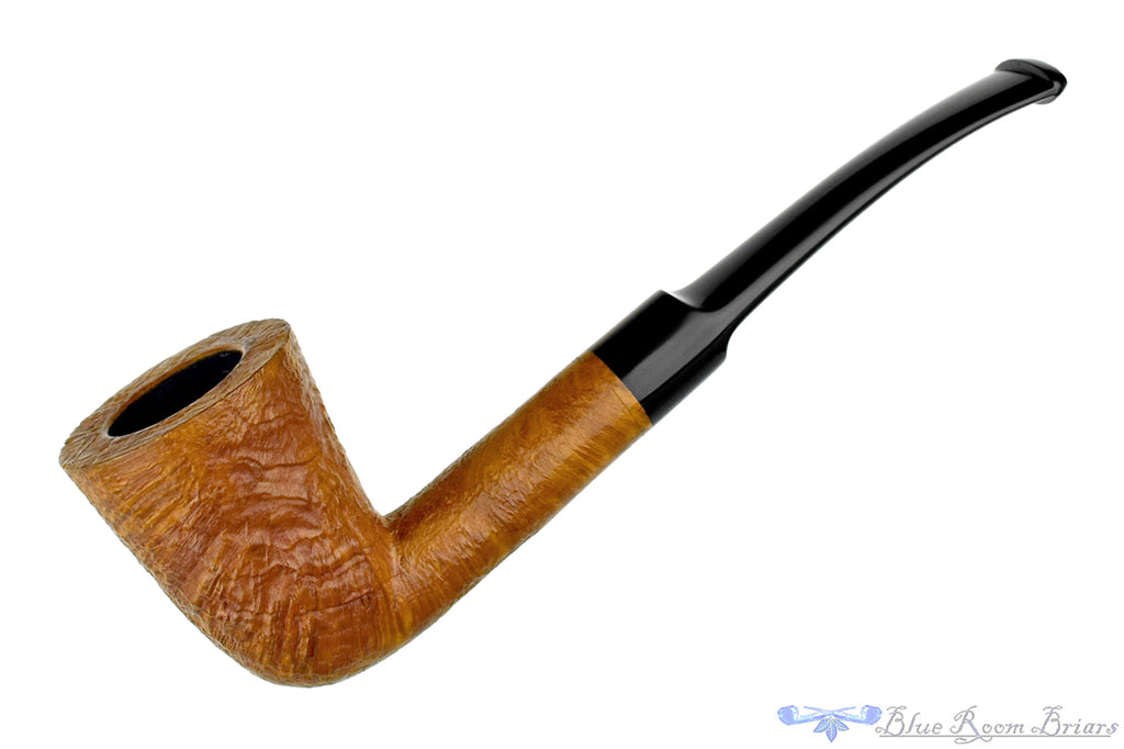 Blue Room Briars Pipe 2423 Bent Sandblast Dublin