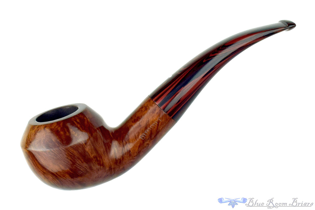 Dunhill Chestnut 41083 (1982 Make) Group 4 Bent Rhodesian with Cumberland Brindle Estate Pipe