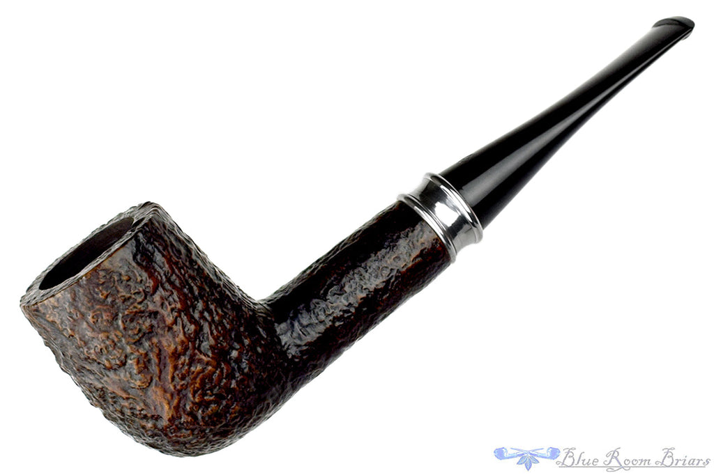Parker Super Briar Bark 95 Billiard with Nickel Estate Pipe