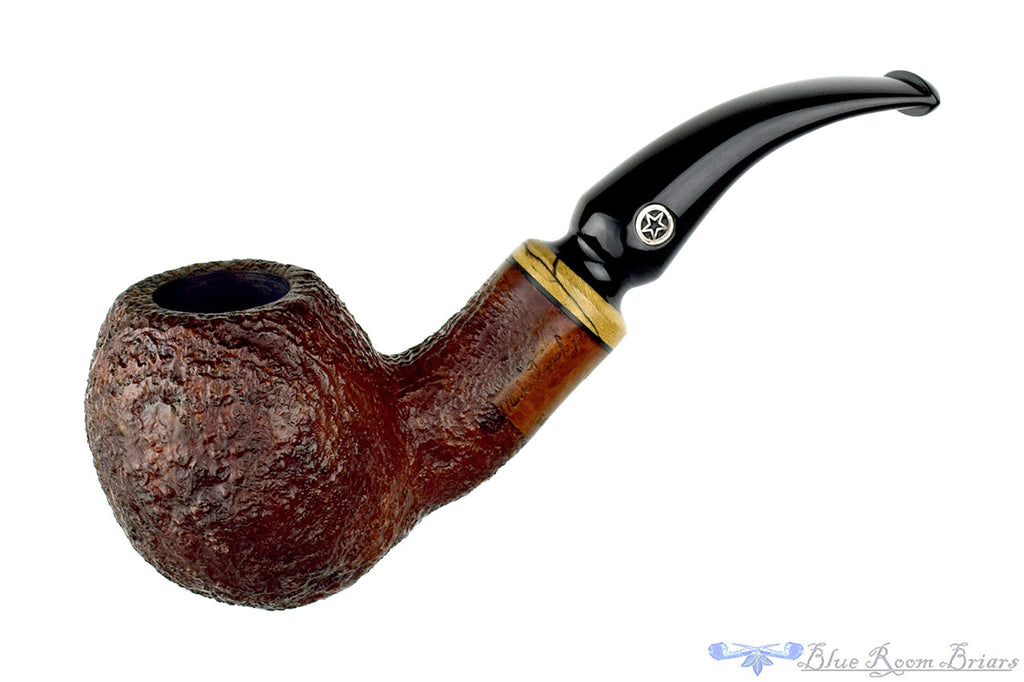 Mark Tinsky American Blast GKCPC 2010 Pipe of the Year Bent Egg with Olivewood Estate Pipe