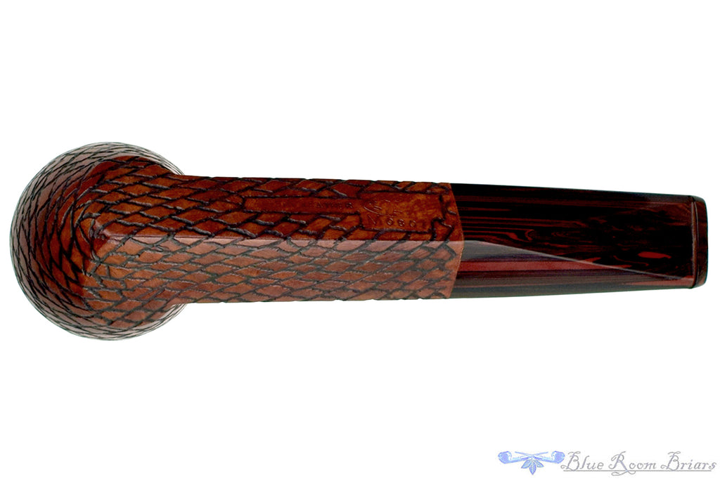 Joseph Skoda Pipe Patent Leather Bulldog with Brindle